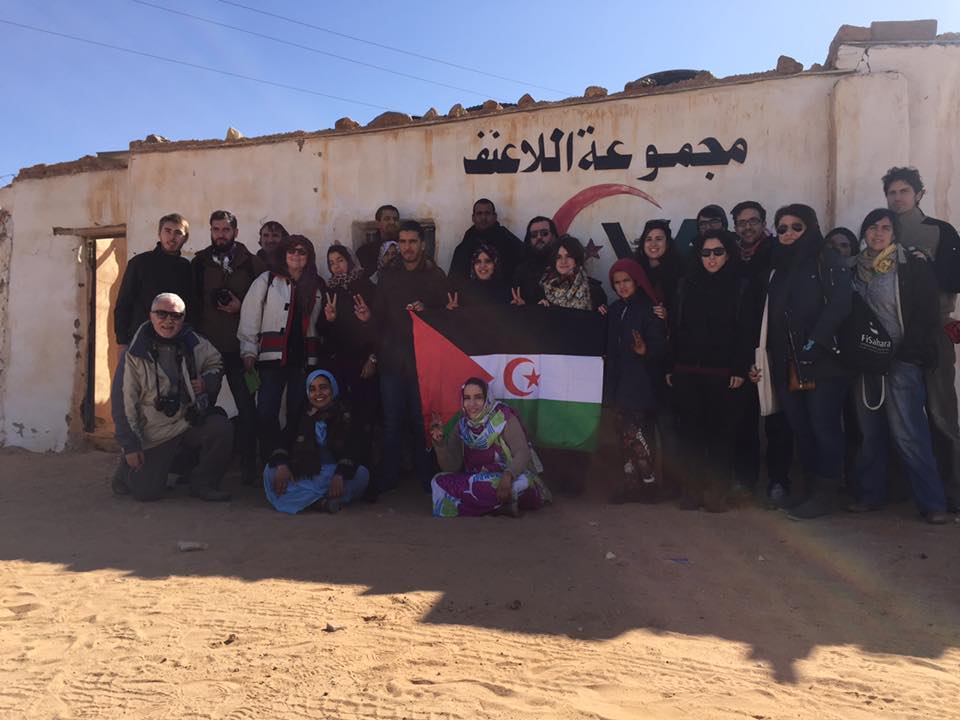 encuentro político de la juventud con el pueblo saharaui