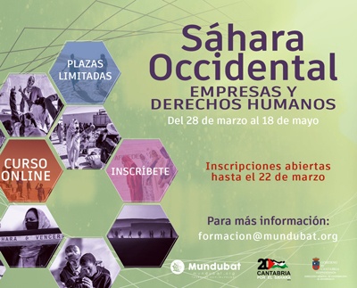 Curso online Sahara, empresas y derechos humanos