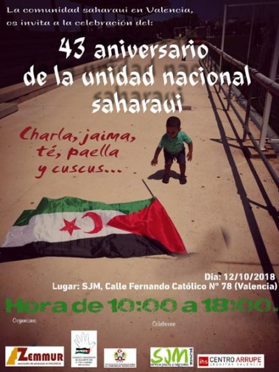 43 aniversari de la unitat nacional sahrauí