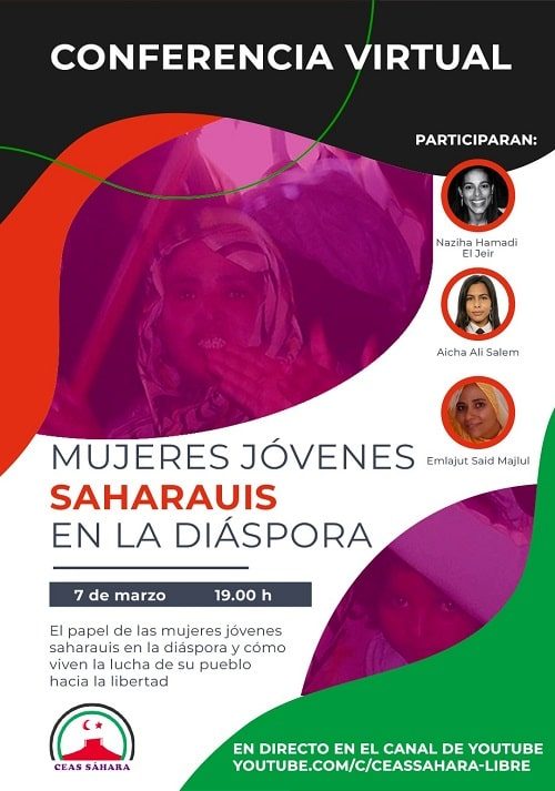 Conferencia virtual: Mujeres jóvenes saharauis en la diáspora